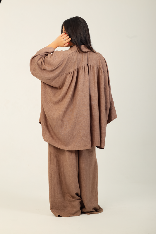 Flow Kimono Set Mocha