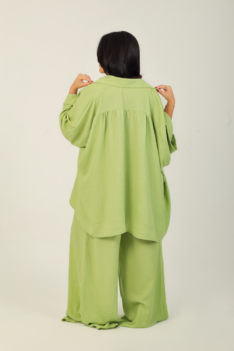Flow Kimono Set Pistachio