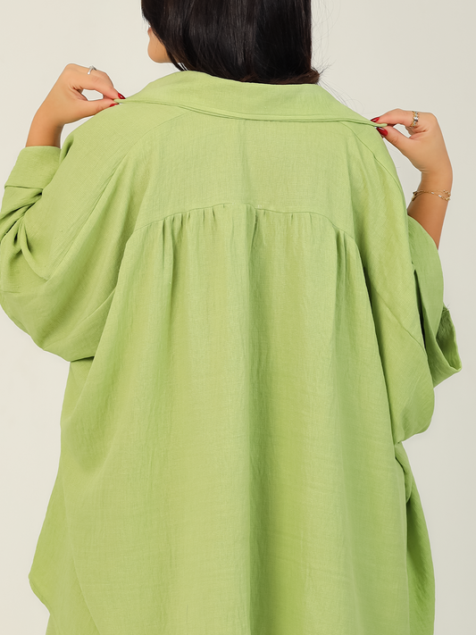 Flow Kimono Set - Pistachio