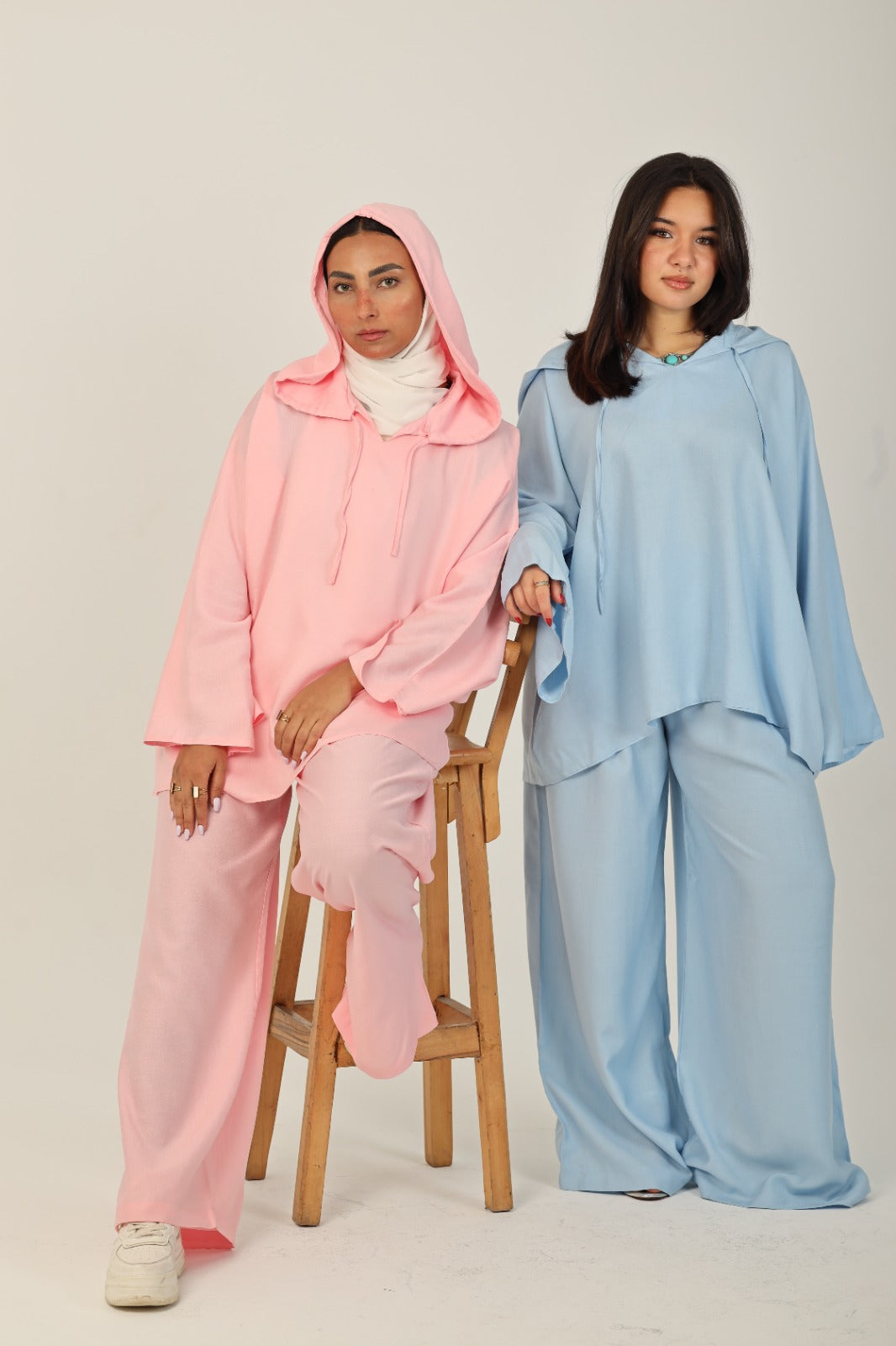 Pastel Hooded Sets